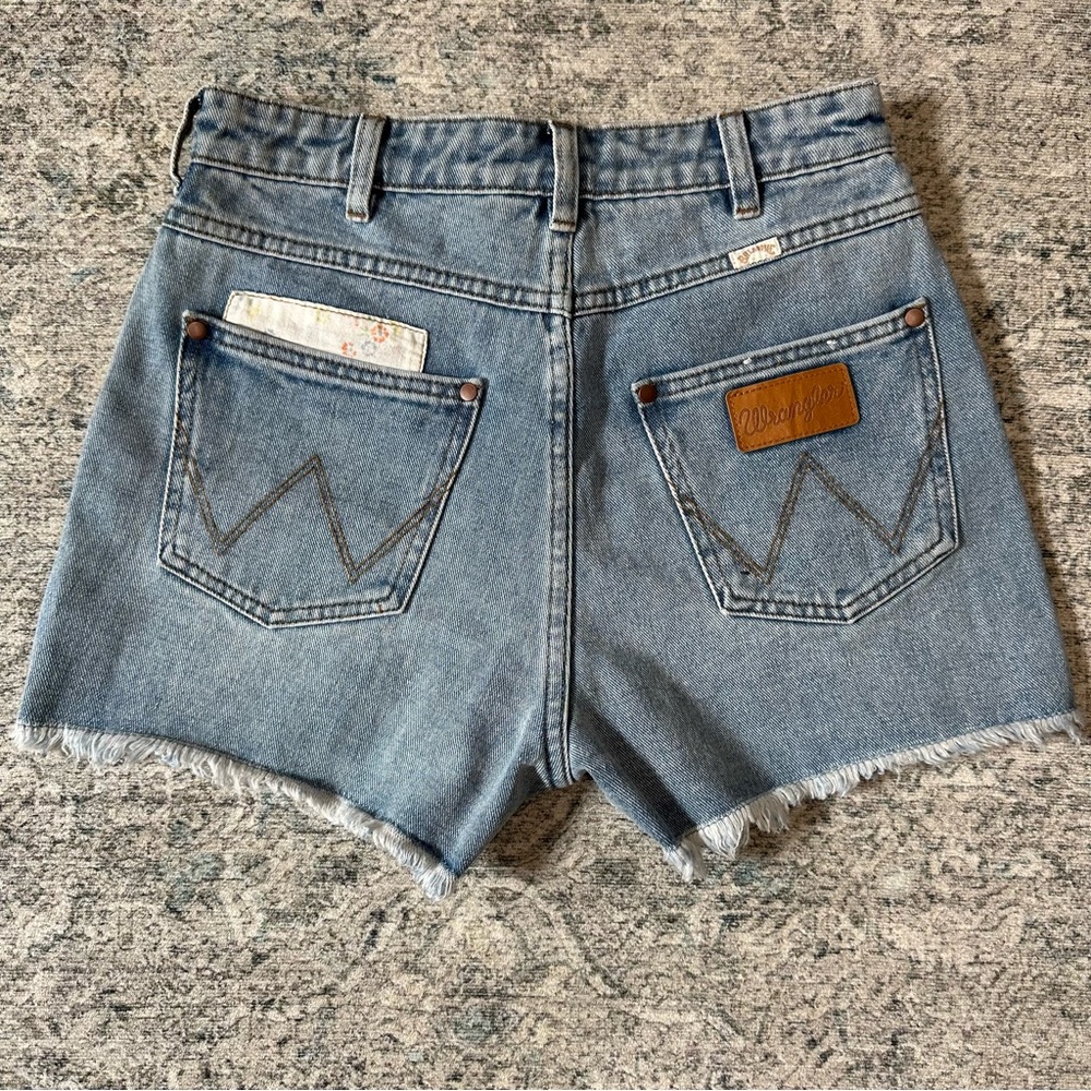 🆕 wrangler x billabong Showdown Cut-Off Short Size 25 - Picture 5 of 6